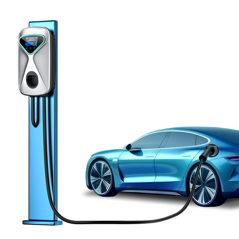 Portable Power Station - 新エネルギー7/11/22kW急速充電ポータブルスクリーン操作式EV充電器、EV車用充電パイルステーション