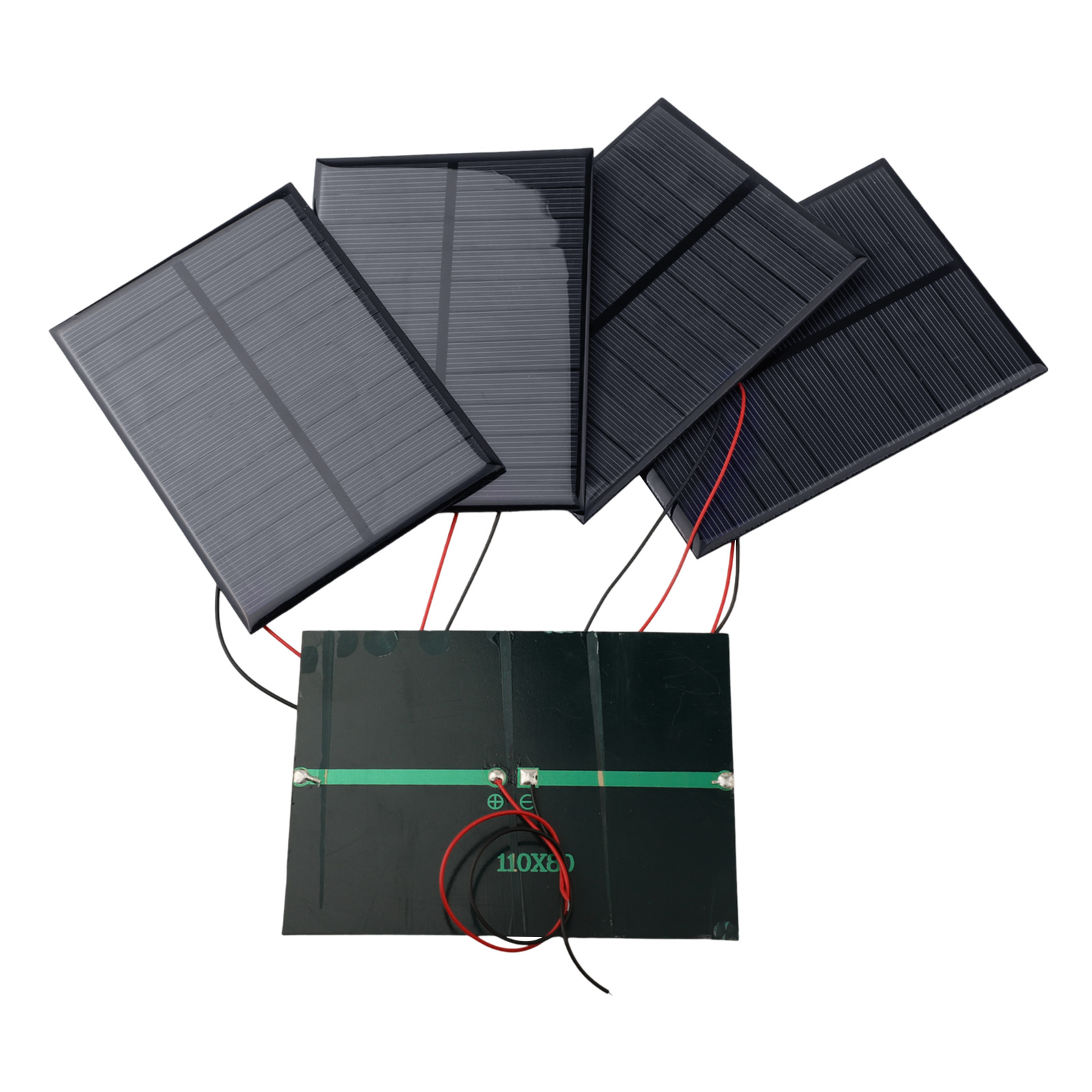 Renewable Energy Home Solutions - 110mm X 80mm ソーラーパネル 200mA ソーラーパネル