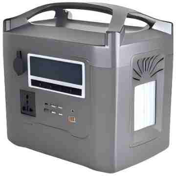 Portable Power Station - インバーター600W 1000W 1500W ポータブルソーラー発電所 緊急電源 家庭用