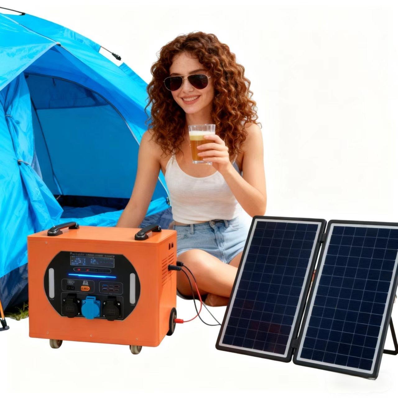 プレミアムグレード3000Wタイロッドスーツケース型ポータブ - Portable Power Station のレビューと価格
