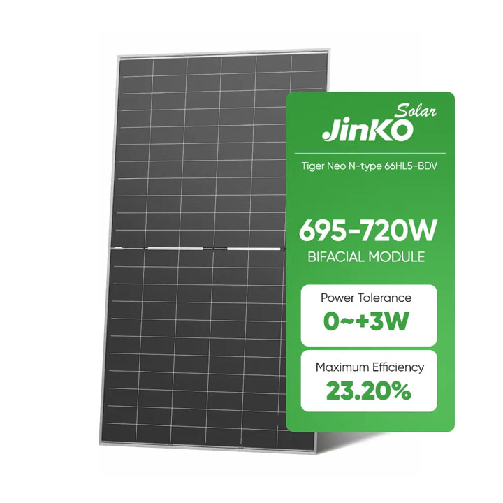 新型Jinko Tiger Neo N型太陽光パネル 695 - Jinko Solar Panel Tiger Neo のレビューと価格