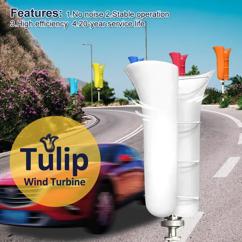 新入荷 チューリップ型 800W 1000W 24V 48V - Wind Turbine Generator のレビューと価格